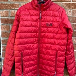Mountain Hardwear Red Puffer Jacket